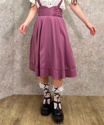 Circular Skirt with suspension(Pink-F)