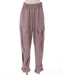 Military -style cargo pants(Pink-F)