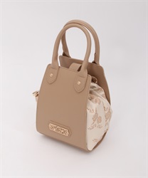 Color scheme drawstring Bag(Beige-F)