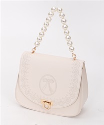 Pearls hand bag(Ecru-M)