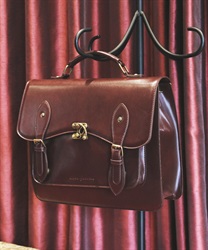 2 way satchel bag(Brown-M)