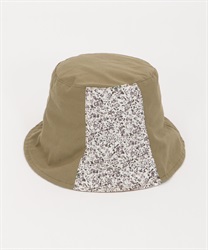 Pattern change bucket Hat(Khaki-F)