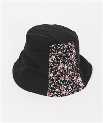 Pattern change bucket Hat(Black-F)