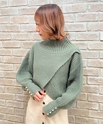 Kashukuru style knit Pullover