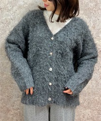 Soft feather knit Cardigan(Chachol-F)