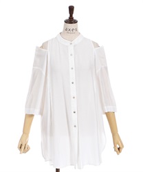 Check Sailor Flyl Dress(White-F)