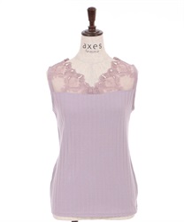Lacy tank top(Lavender-F)
