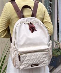 quilt pocket backpack(Ecru-F)