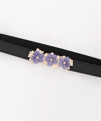 Violet rubber belt(Blue-M)
