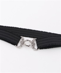 Rose backle one -touch Belt(Silver-F)