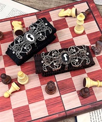 Chess cameo  rubber Belt