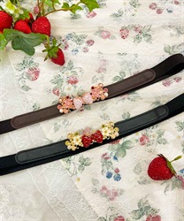 Sweet berry fine rubber Belt