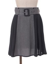 Skirt with Impan(Grey-F)