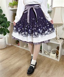 Ice Christal Midol Skirt(Purple-F)