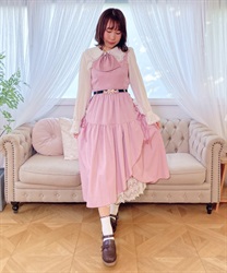 Fairit color Dress(Pink-F)