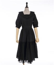 Cottondoory Dress(Black-F)
