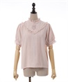 Frame embroidery Blouse(Pink-F)