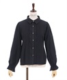 Berry embroidery Blouse(Black-F)
