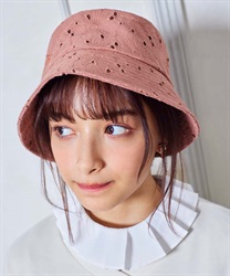 Flower lacy basket hat