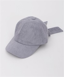 Back riboneded cap(Blue-F)