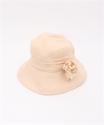 UVHAT with brim back lace covers(Beige-F)