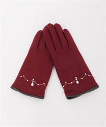 Blacelet carcizable gloves(Wine-F)