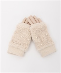 Jersey x Bore 3WAY gloves(Beige-F)