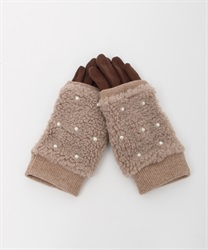 Jersey x Bore 3WAY gloves(Brown-F)