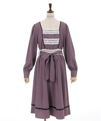 Paltyon Lace Dress(Lavender-F)