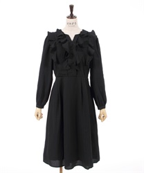 Frill Dress(Black-F)