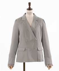 Lace overladed Jacket(Grey-F)