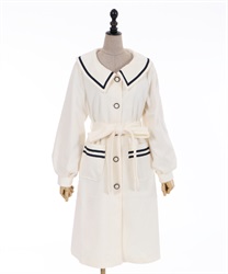 Sailor design coat(Ecru-Free)