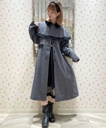 Classic coat with cape(Chachol-F)