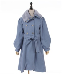 Ashimenapoleon long coat(Blue-F)