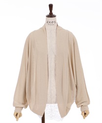 Laces on back cardigan(Beige-F)