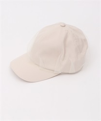 Tulle layered cap