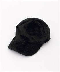 Fur cap(Black-F)