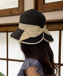 Shaving fabric ribbon Hat(Black-F)