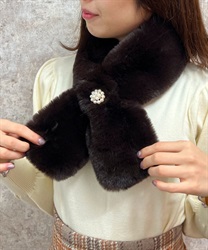 Fatty pet with brooch(Brown-F)