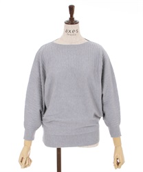 Jacquard Dolman Knit(Grey-F)