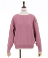 Pearl sleeves Doreman Knit Pullover(Pink-F)
