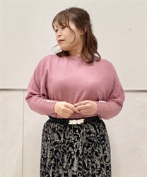 Pearl sleeves Doreman Knit Pullover