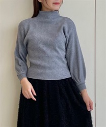 Rib knit Pullover(Grey-F)
