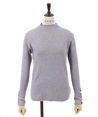 Cuff button knit Pullover(Grey-F)