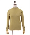 Cuff button knit Pullover(Mustard-F)
