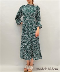 Total pattern piping design Dress
