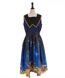 Celestial Dress(Navy-F)