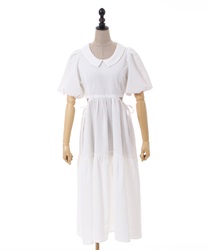 West open Dress(White-F)