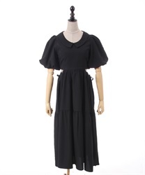 West open Dress(Black-F)