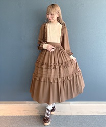 Antique doll Dress(Brown-F)